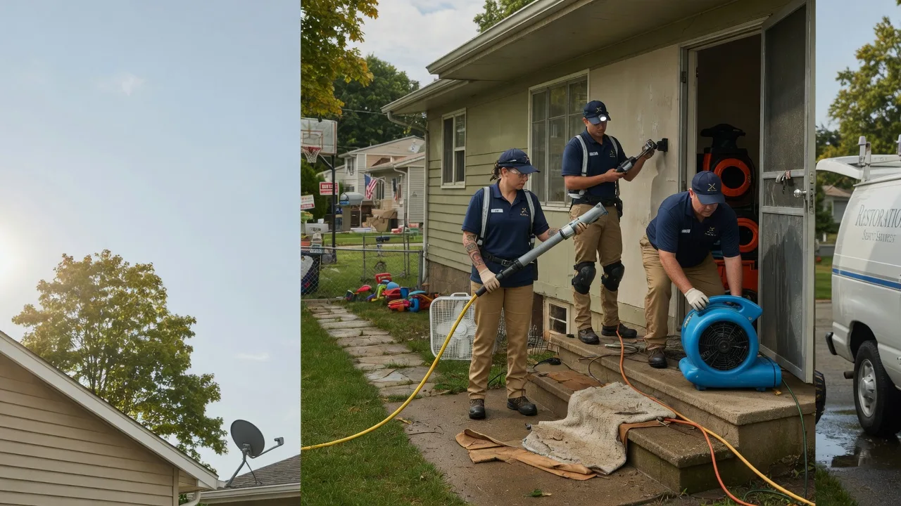 Crawl Space Water Removal in Akron, OH near me